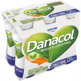 DANONE DANACOL yogur liquido natural pack 6